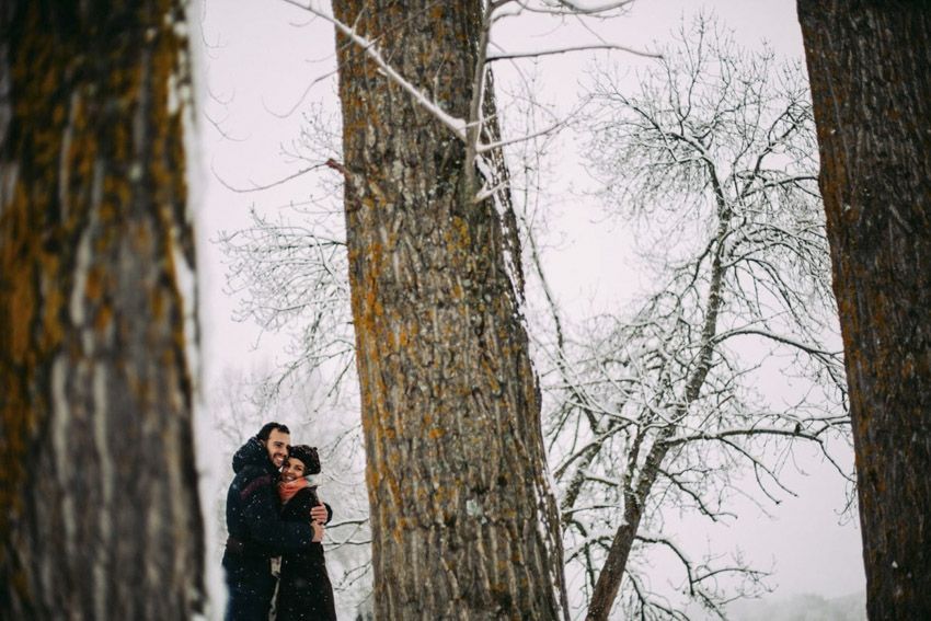 preboda bajo la nieve, preboda blanca, preboda en diciembre, preboda bonita, ruben  mejias