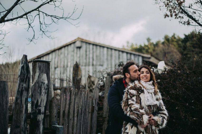 preboda nieve, preboda en invierno, reportaje de preboda, Ruben Mejias fotografo