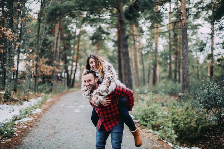 preboda nieve, preboda en invierno, reportaje de preboda, Ruben Mejias fotografo