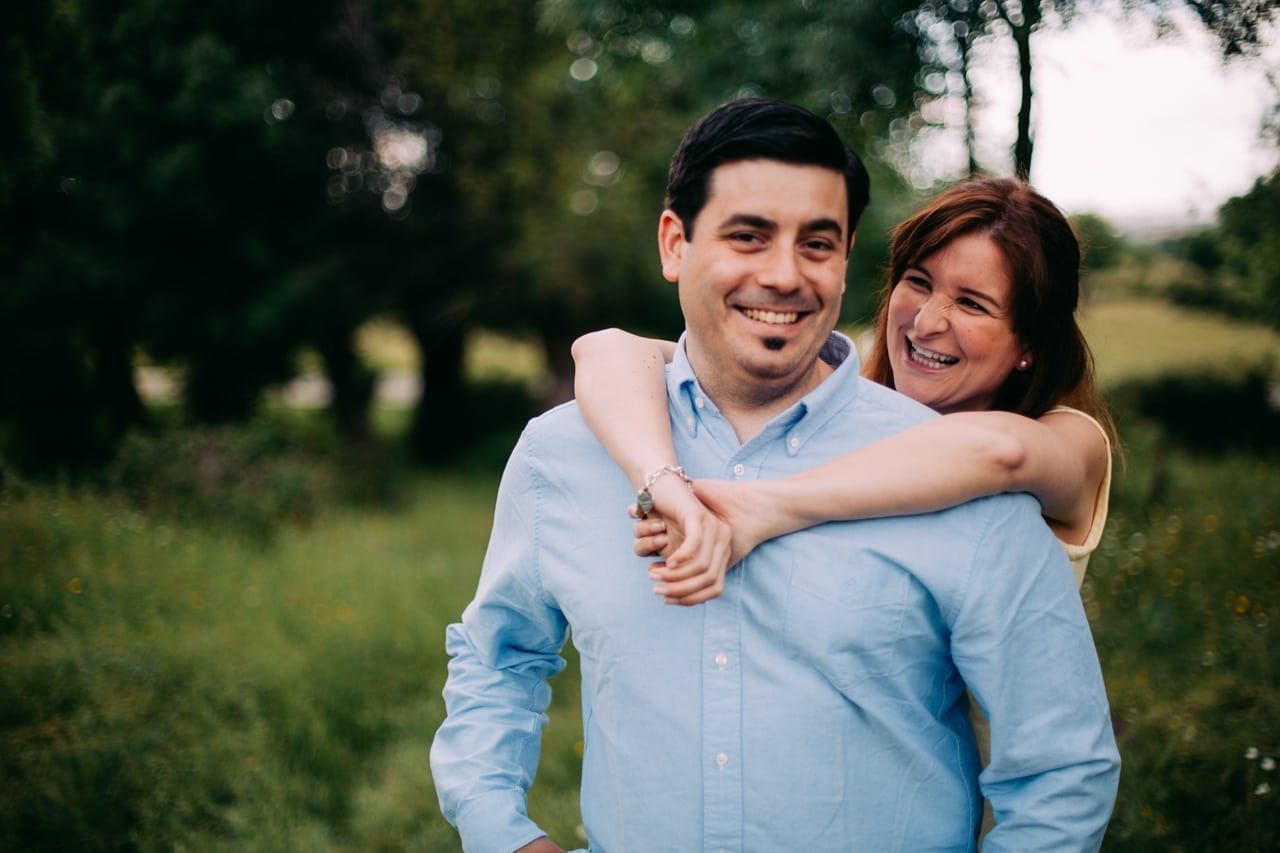Sesion preboda en el campo