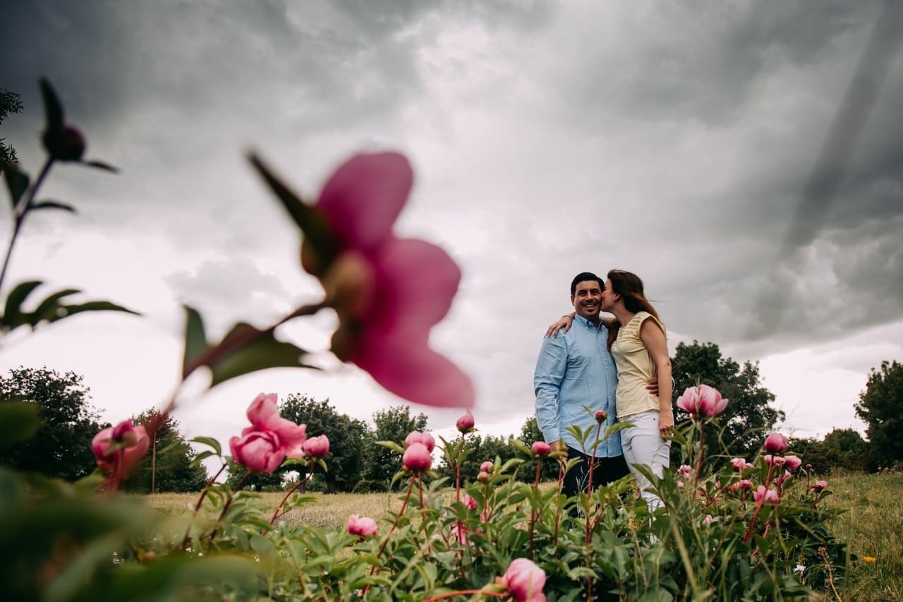 Sesion preboda en el campo