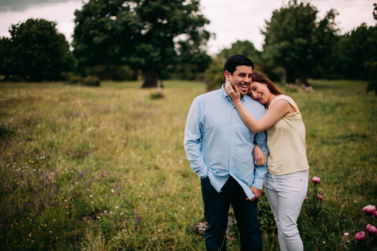 Sesion preboda en el campo