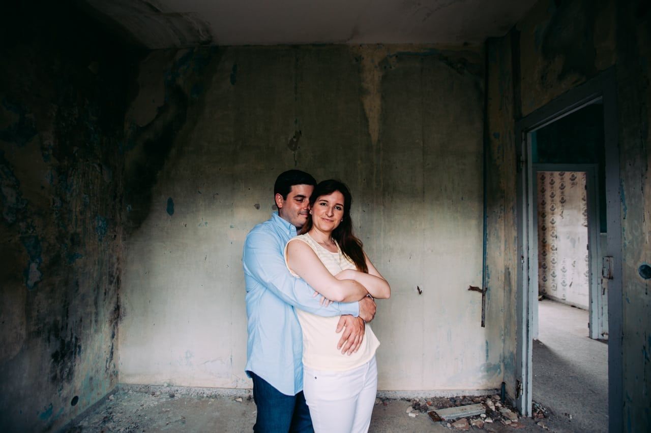 Sesion preboda en el campo