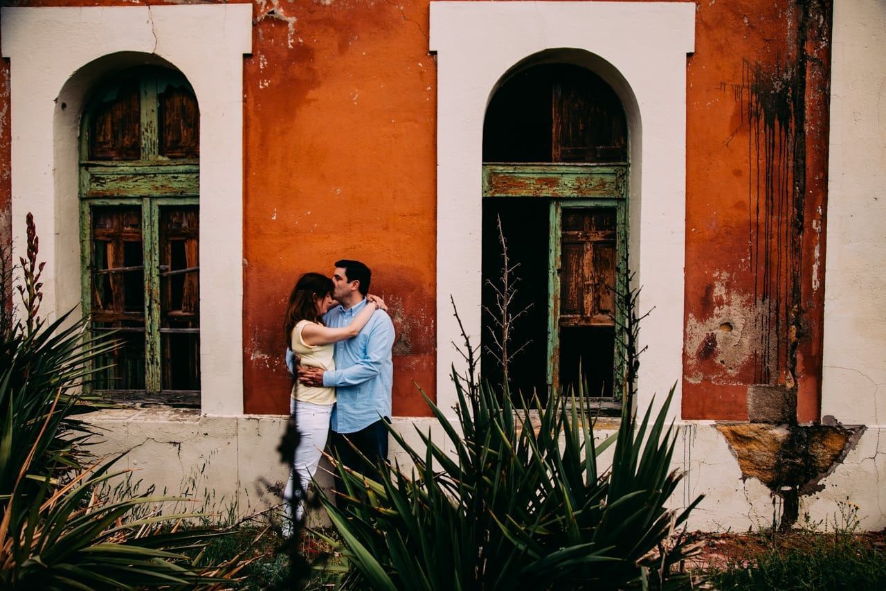 Sesion preboda en el campo