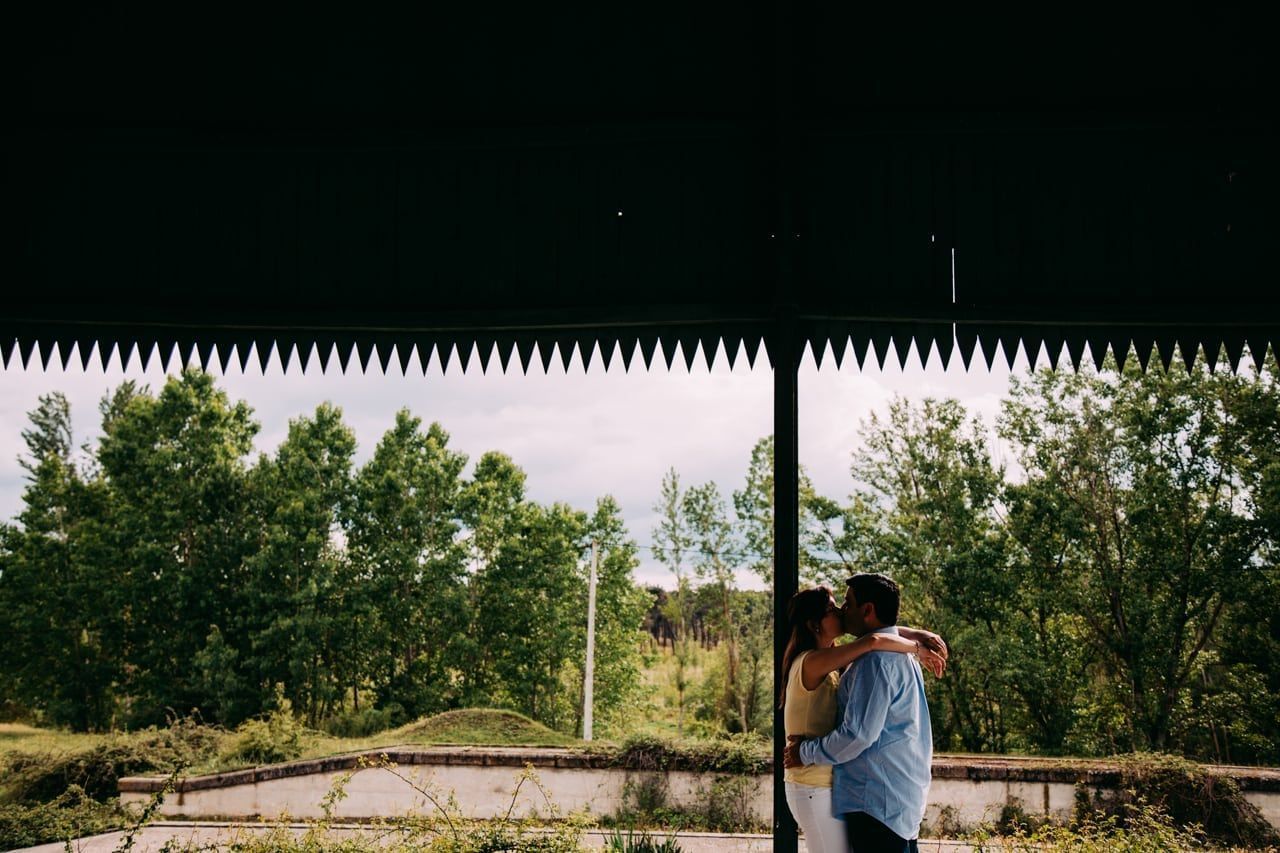 Sesion preboda en el campo