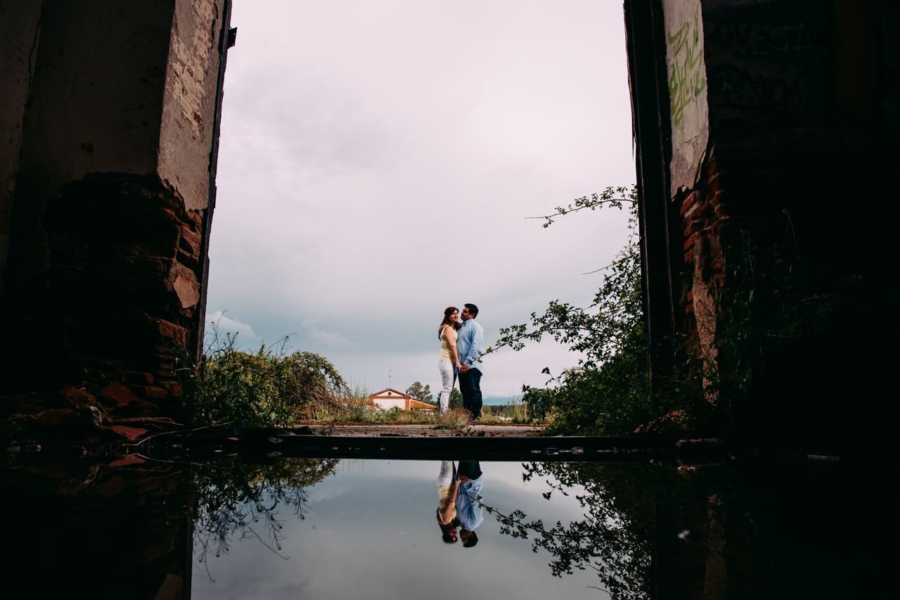 Sesion preboda en el campo