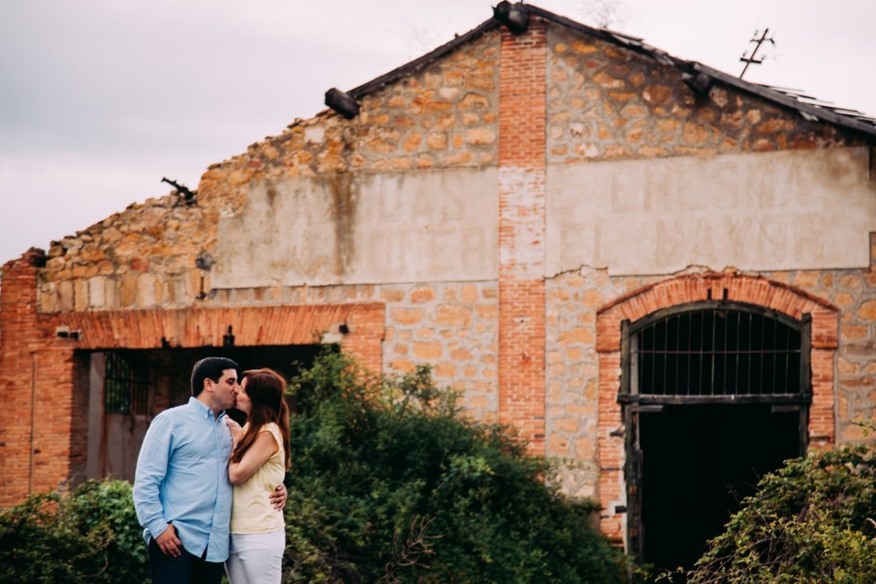 Sesion preboda en el campo