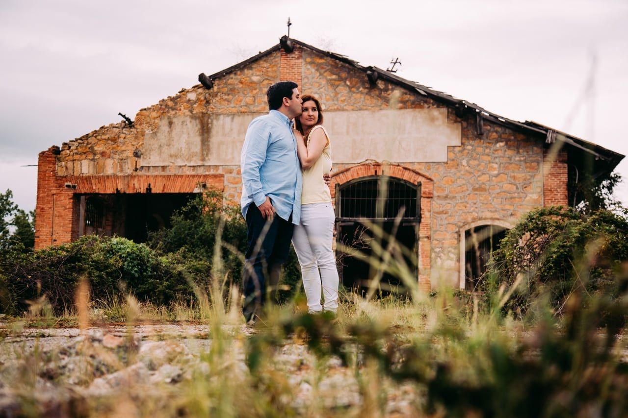 Sesion preboda en el campo