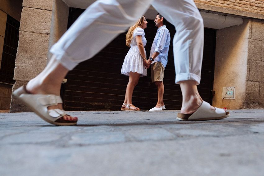 fotos de preboda en Toledo, puesta de sol en Toledo, preboda en ciudad, ruben Mejias fotografo, fotografo de bodas Toledo