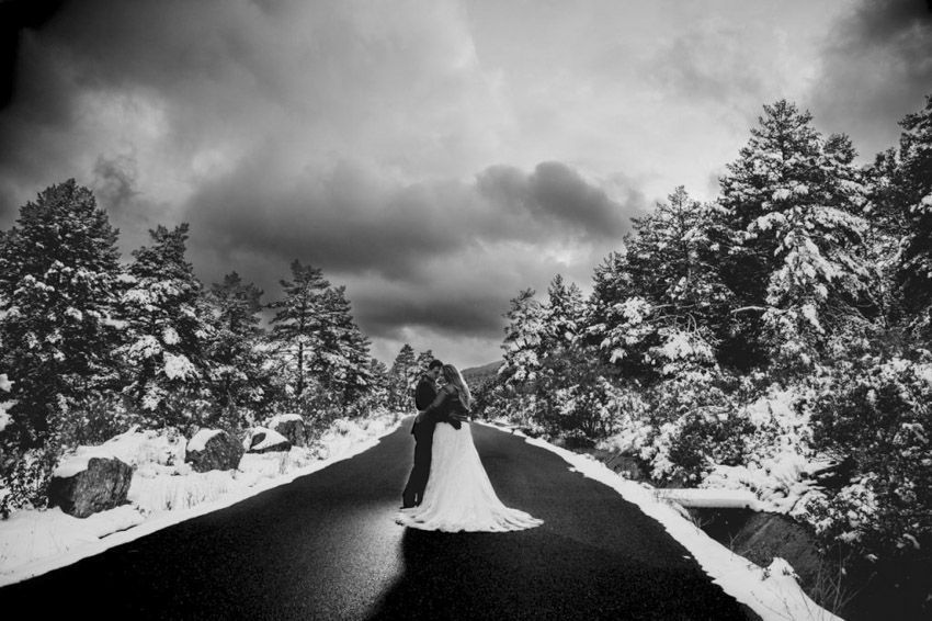 postboda en la nieve, postboda en invierno, postbodas con frio, ruben mejias fotografo de bodas