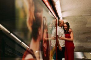 preboda en el metro de madrid, Ruben mejias fotografo de bodas