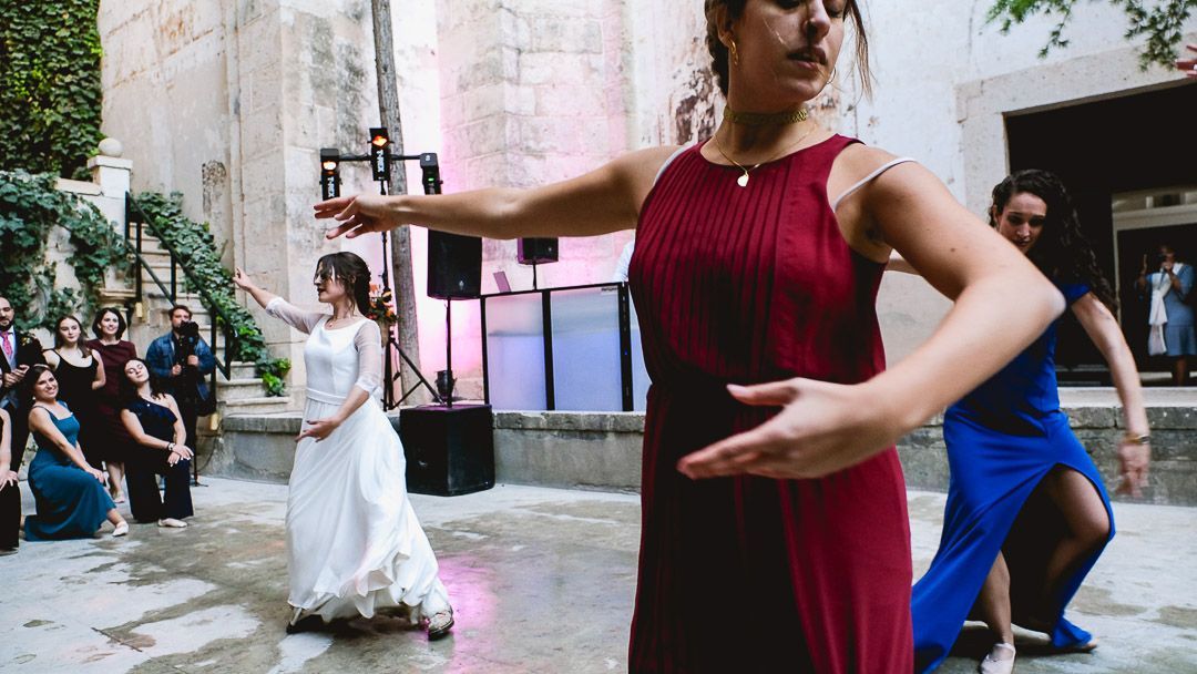 Baile de los novios en el Monasterio de Lupiana – Rubén Mejías Fotógrafo